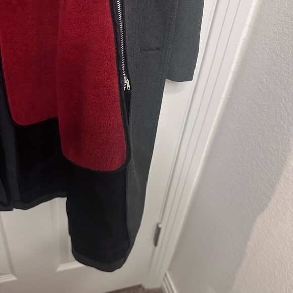 London Fog Charcoal Trench Coat - Picture 6 of 6